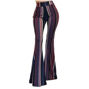 Striped Flared Women's Pants